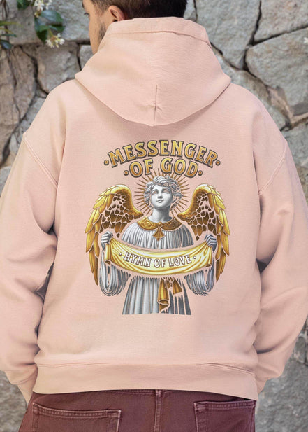 sweatshirt chrétien, pull prière ange gardien, hoodie méditation - Essences Agape 87571352