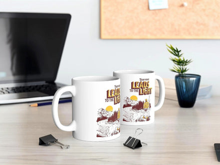tasse à café chemin de vie, mug original motif méditation, tasse matin - Essences Agape 97974702