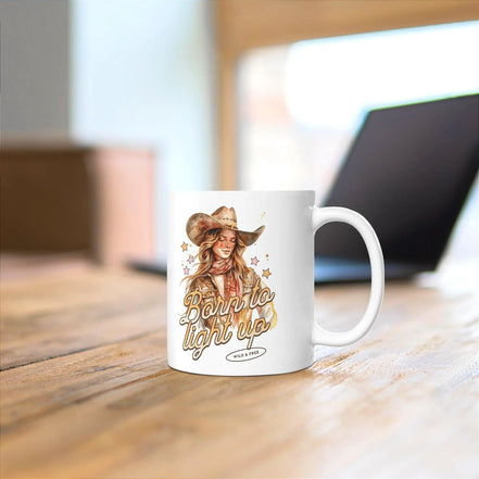 tasse à café féministe confiance, mug original motif méditation prière - Essences Agape 37409244