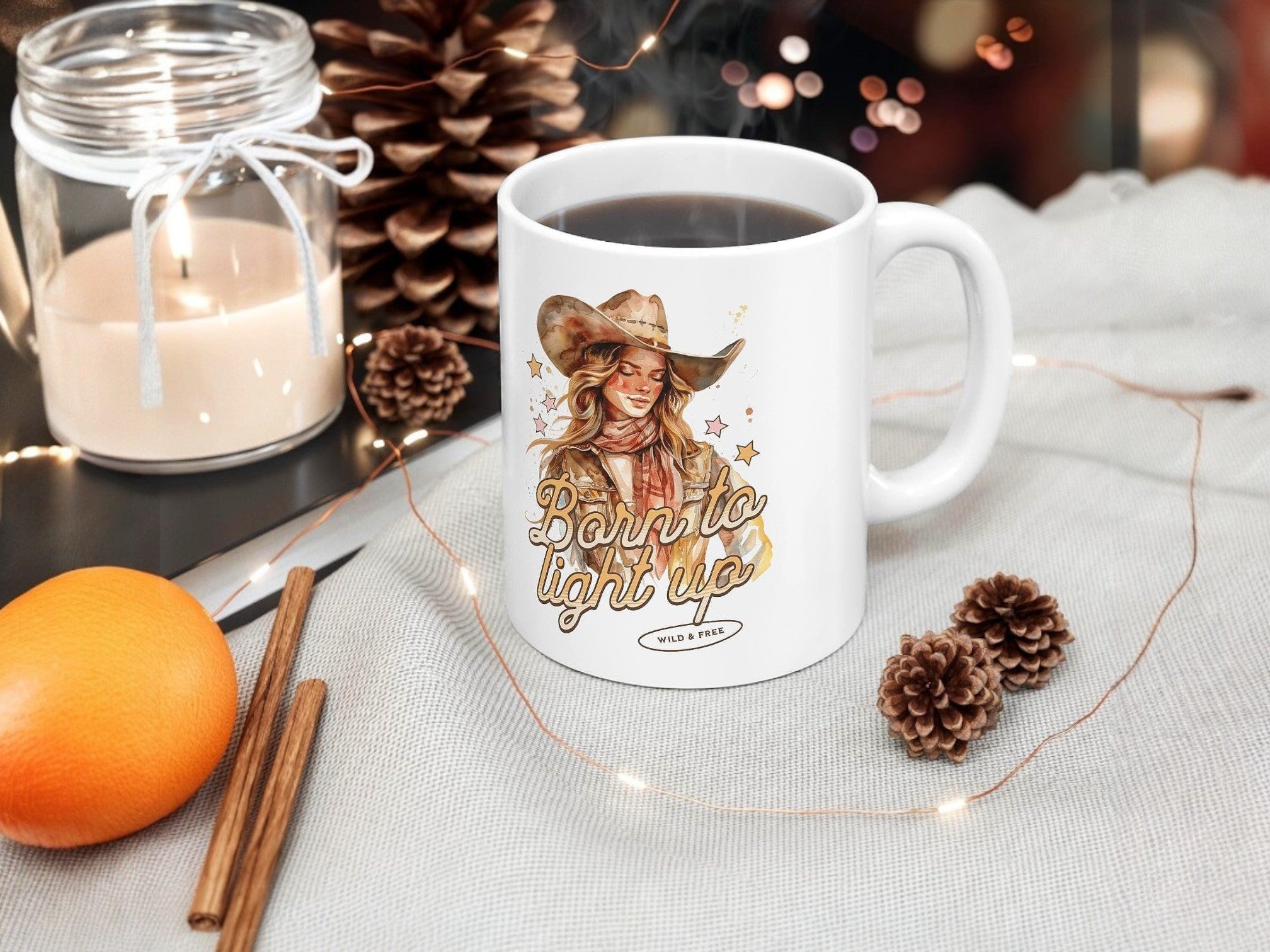 tasse à café féministe confiance, mug original motif méditation prière - Essences Agape 6614520