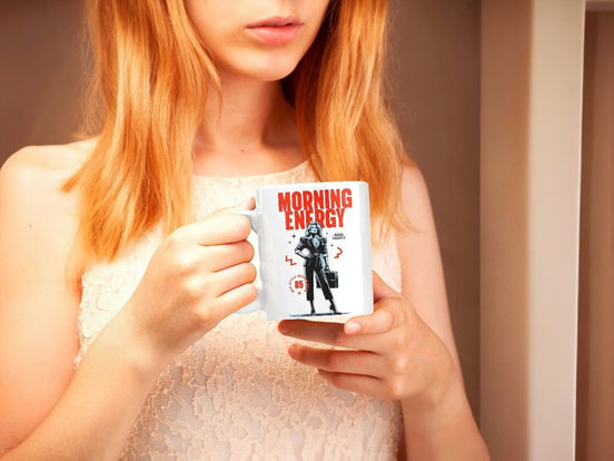 tasse à café femme entrepreneur, mug original motif, mug céramique - Essences Agape 31323459
