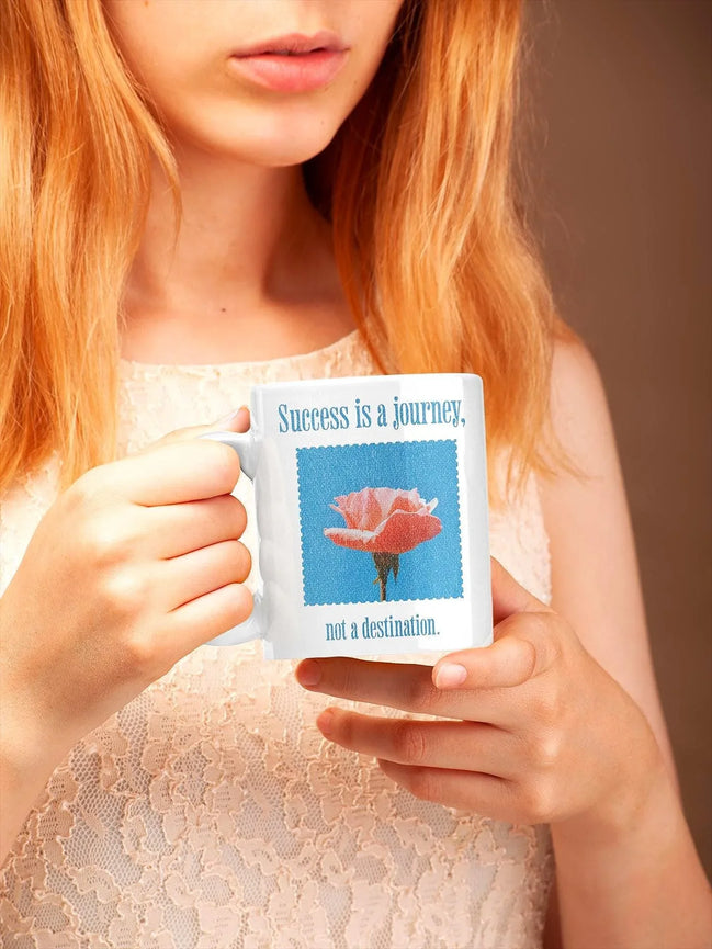 tasse à café succès citation, mug original motif, méditation prière - Essences Agape 15007655