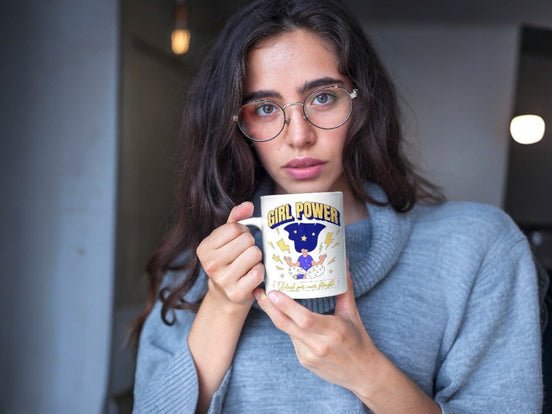 tasse à message gratitude custom, mug entreprise, tasse santé mentale - Essences Agape 31441570